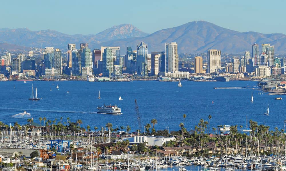 San Diego skyline view representing ALTA surveys and property investment
